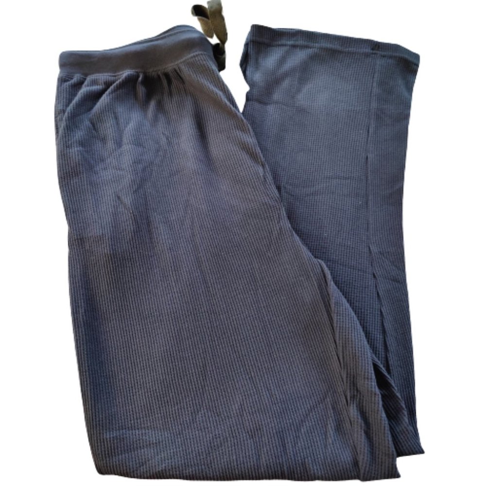 LUCKY BRAND Blue Drawstring Sleepwear Sweatpants Lounge Size Large